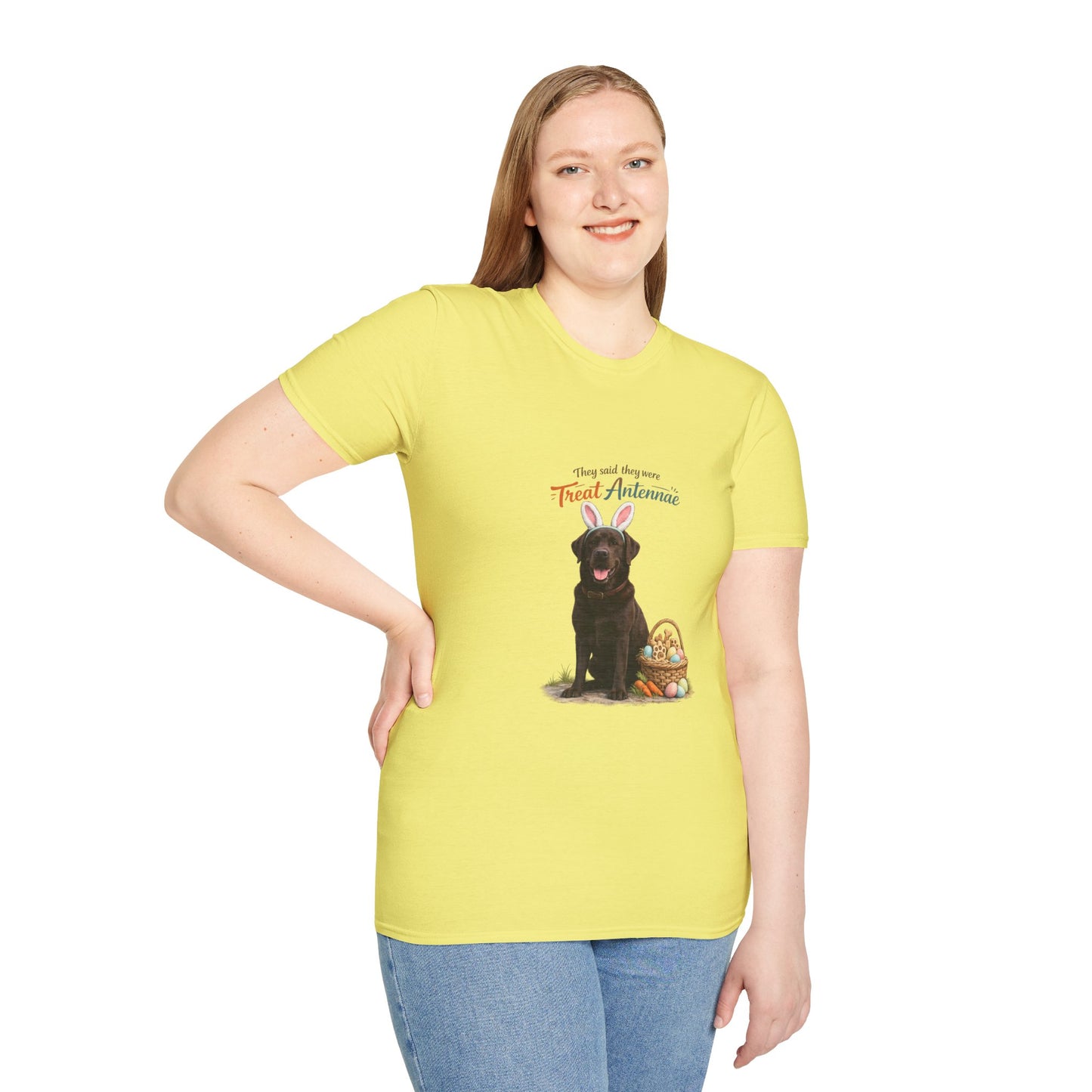 Chocolate Lab Treat Antenna™ – Easter Dog Lover Tee