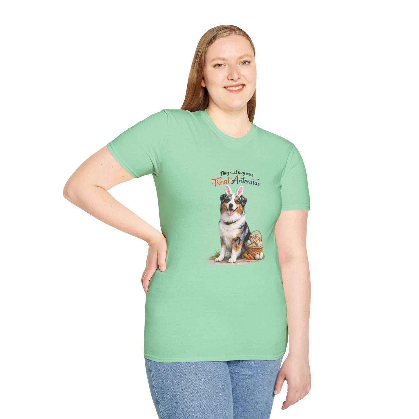 Australian Shepherd Treat Antenna™ – Easter Dog Lover Tee