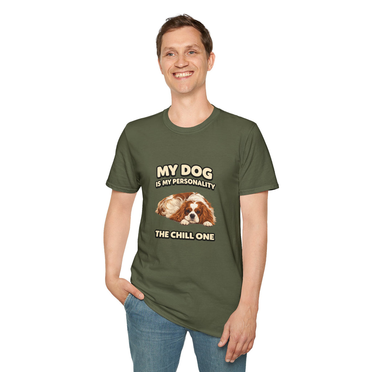 My Dog Is My Personality – "The Chill One" – Personalized Custom Dog Shirt