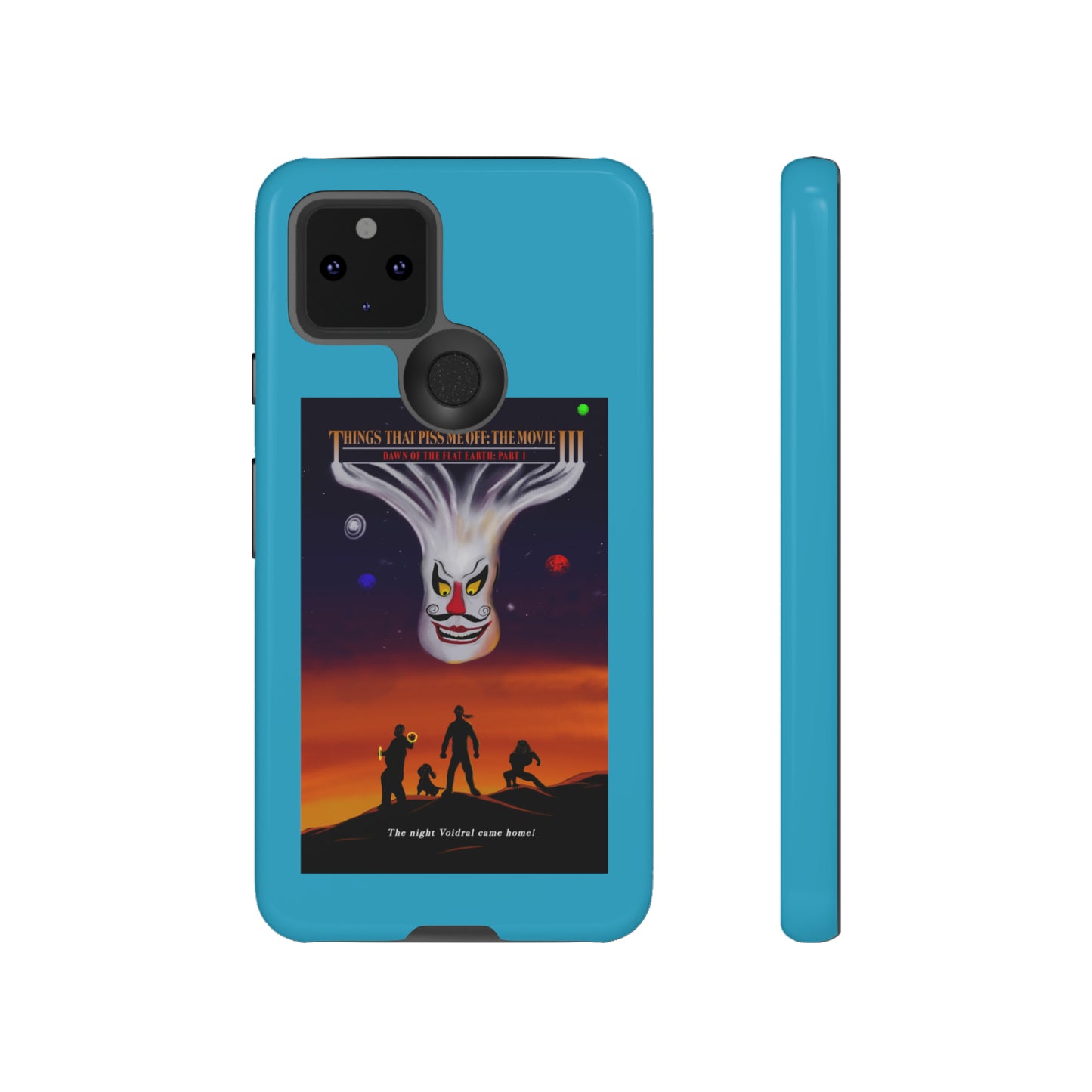 Dawn Of The Flat Earth: Part I Tough Phone Case (turquoise)