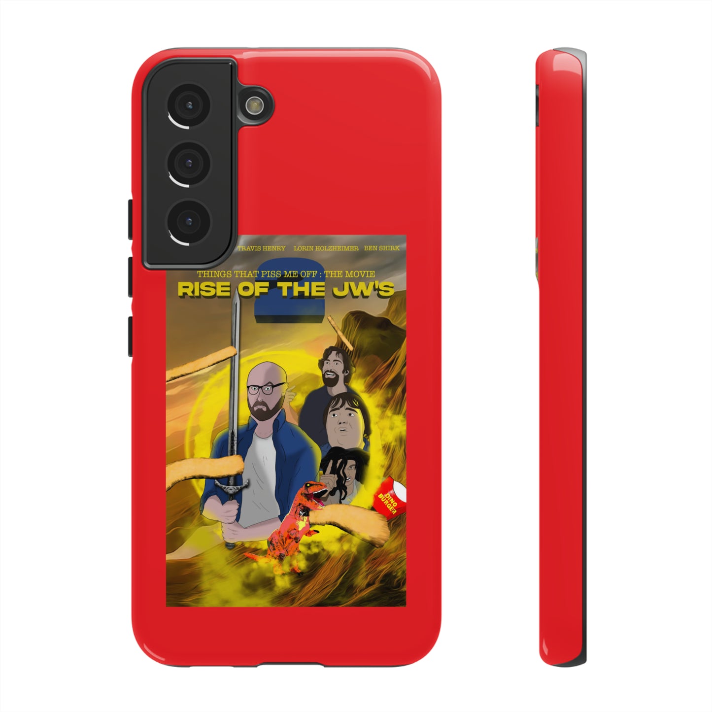 Rise Of The JW's Tough Phone Case (red)