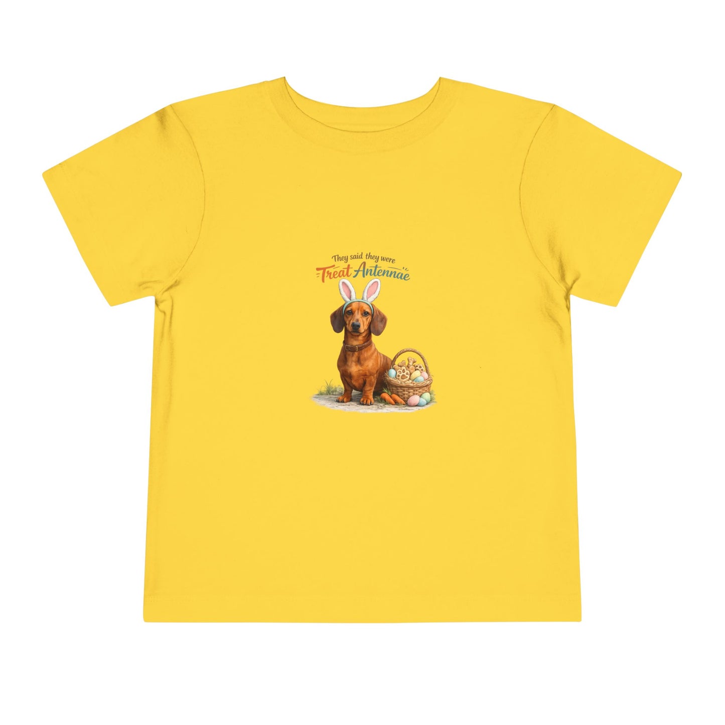 Dachshund Treat Antennae™ -- Toddler Dog Lover Tee
