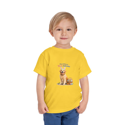 Golden Retriever Treat Antennae™ -- Toddler Dog Lover Tee