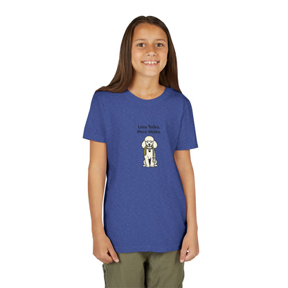 Less Talks. More Walks. -- Youth Dog Lover Tee