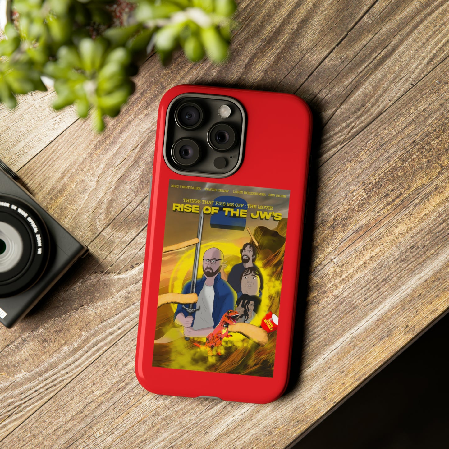 Rise Of The JW's Tough Phone Case (red)