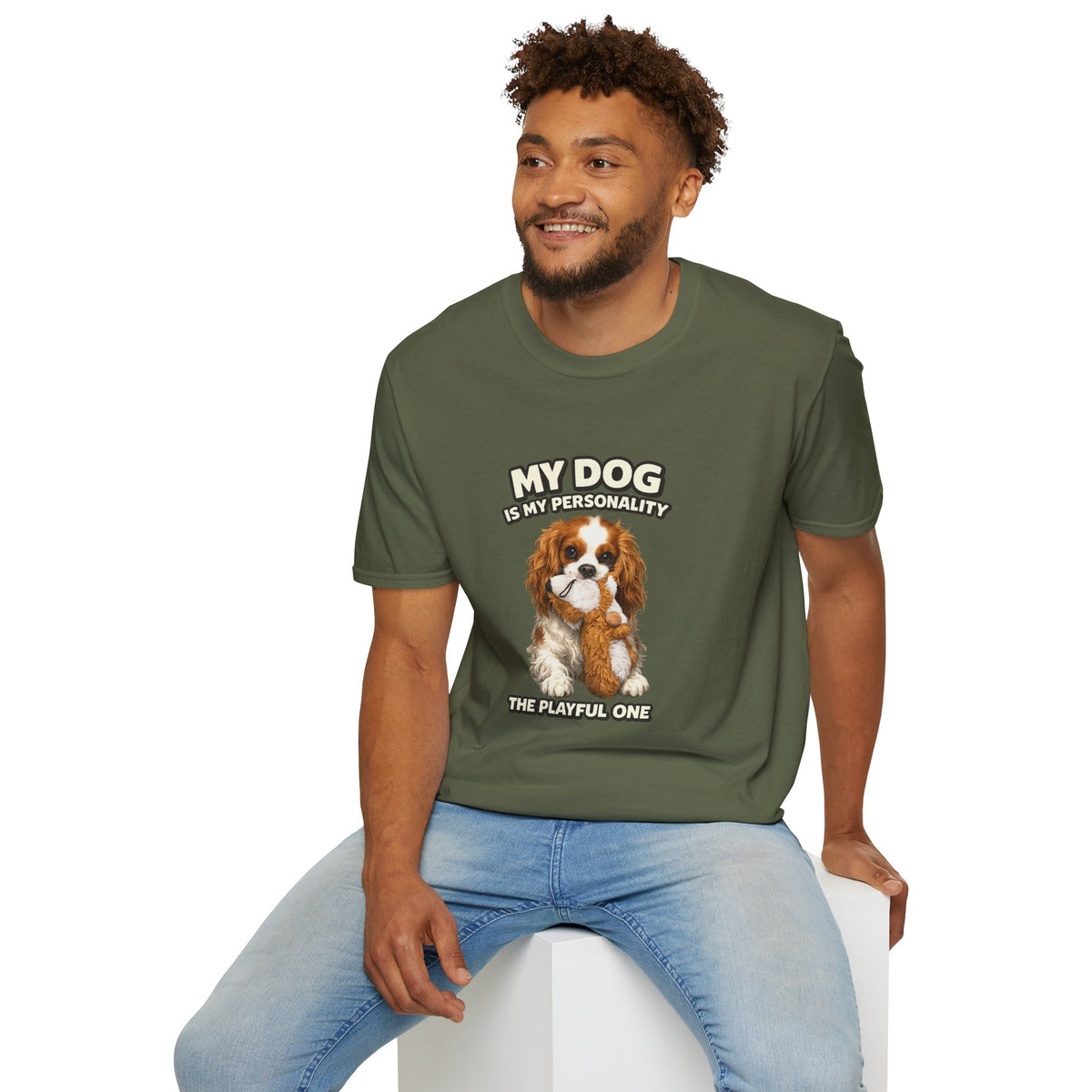 My Dog Is My Personality – "The Playful One" – Personalized Custom Dog Shirt