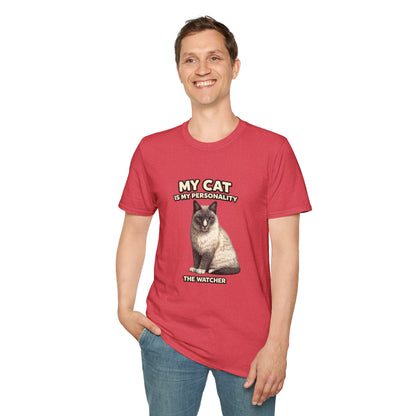 My Cat Is My Personality – "The Watcher" – Personalized Custom Cat Shirt