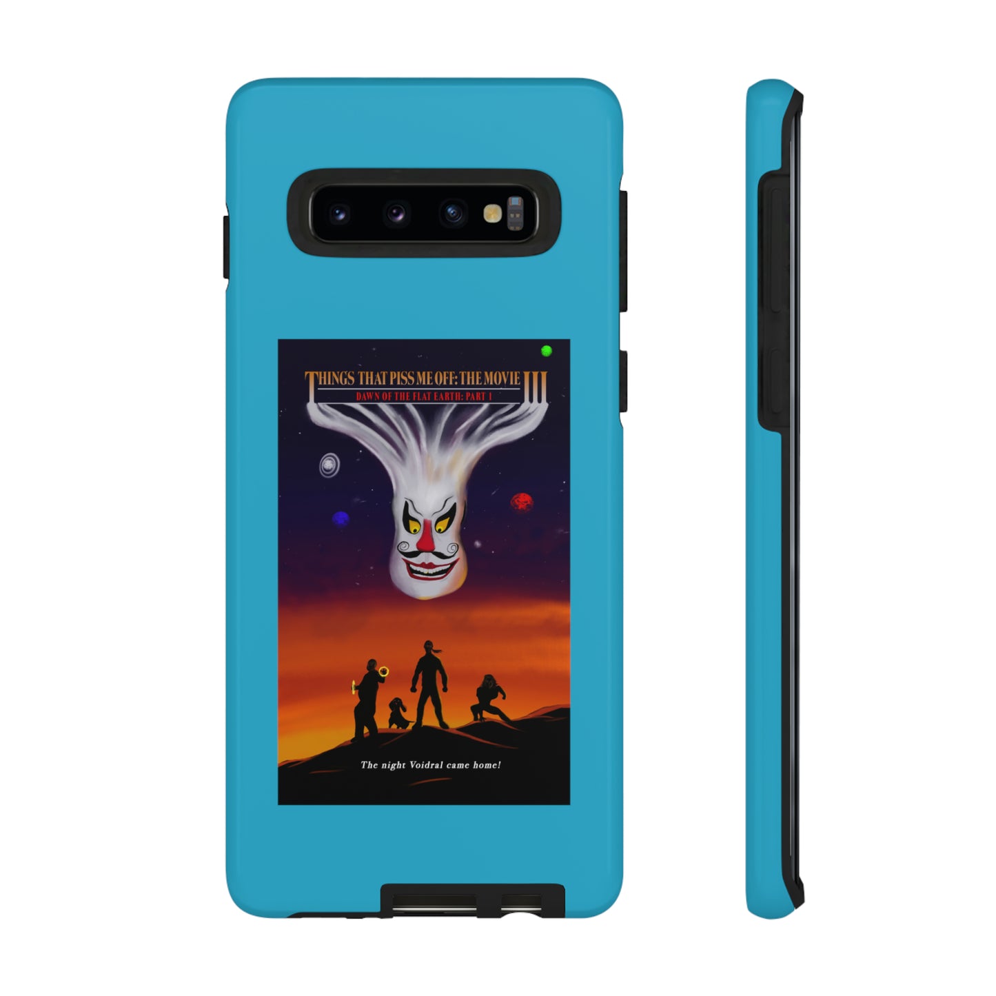 Dawn Of The Flat Earth: Part I Tough Phone Case (turquoise)