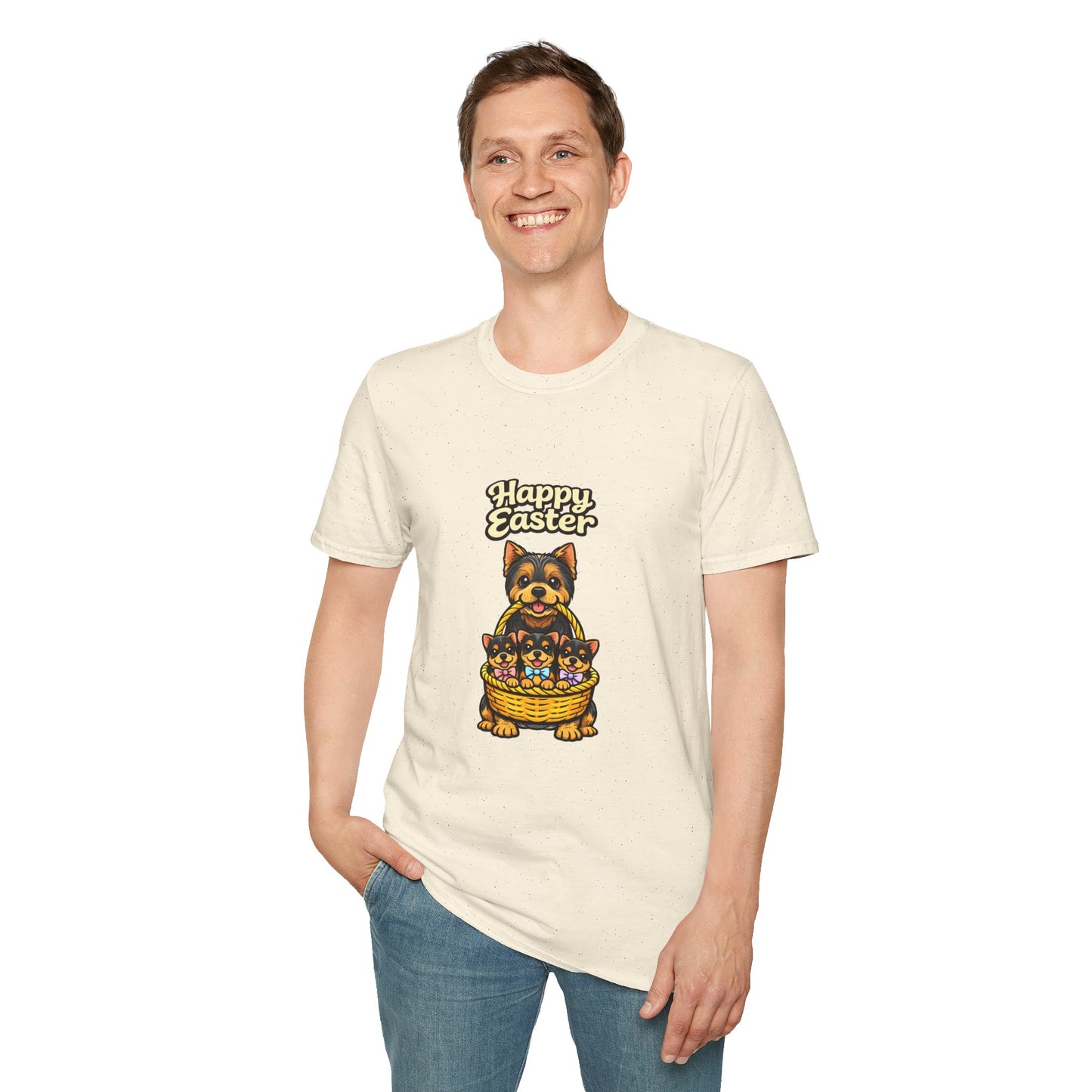 Yorkshire Terrier Family "Happy Easter"