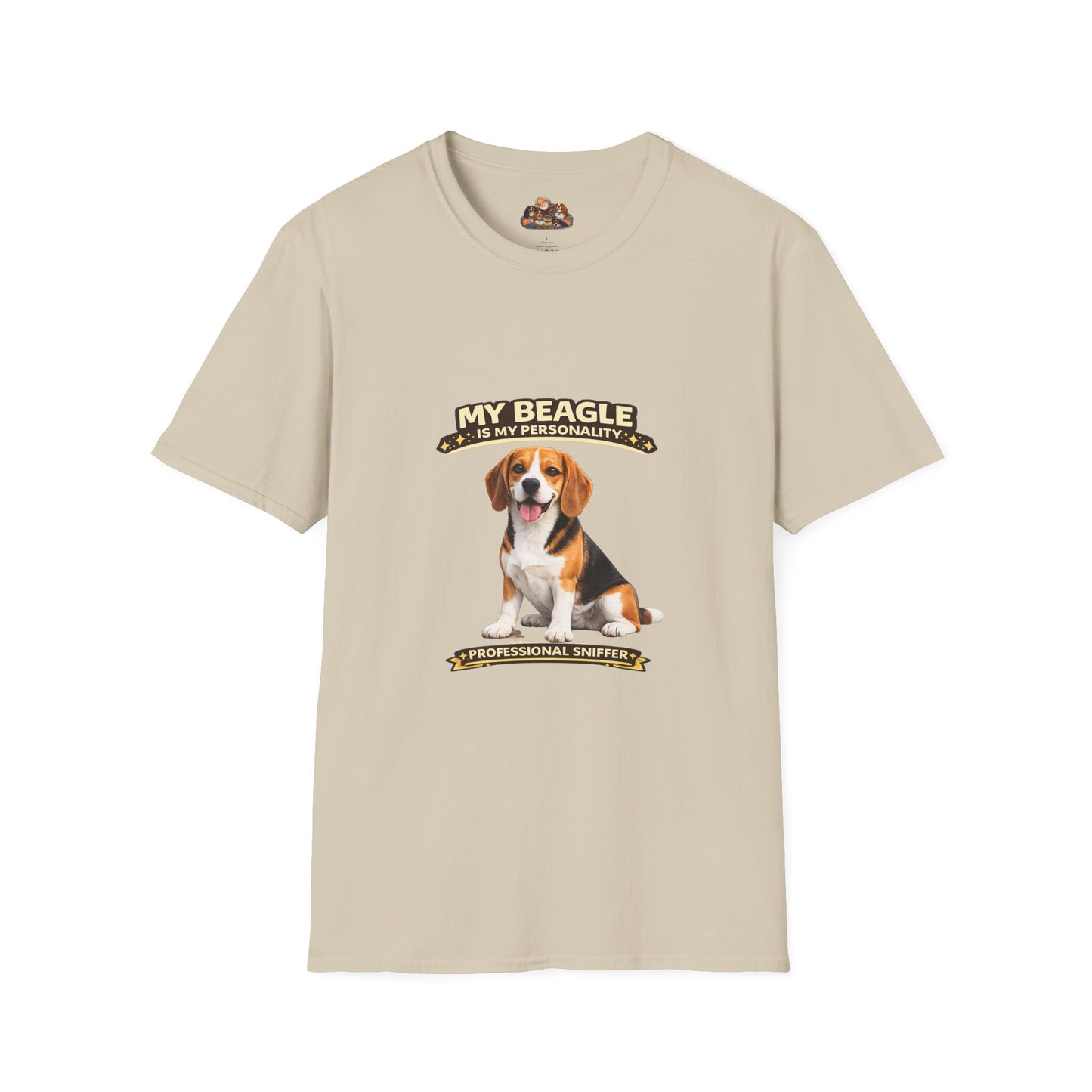 My Beagle Is My Personality – Professional Sniffer – Personalized Dog Tee