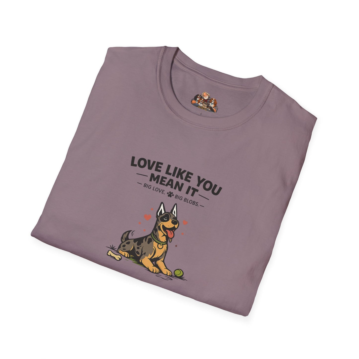 Love Like You Mean It  —  Soft-Color Minimalist Family Collection For Adult Dog Lovers