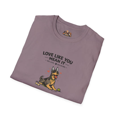 Love Like You Mean It  —  Soft-Color Minimalist Family Collection For Adult Dog Lovers