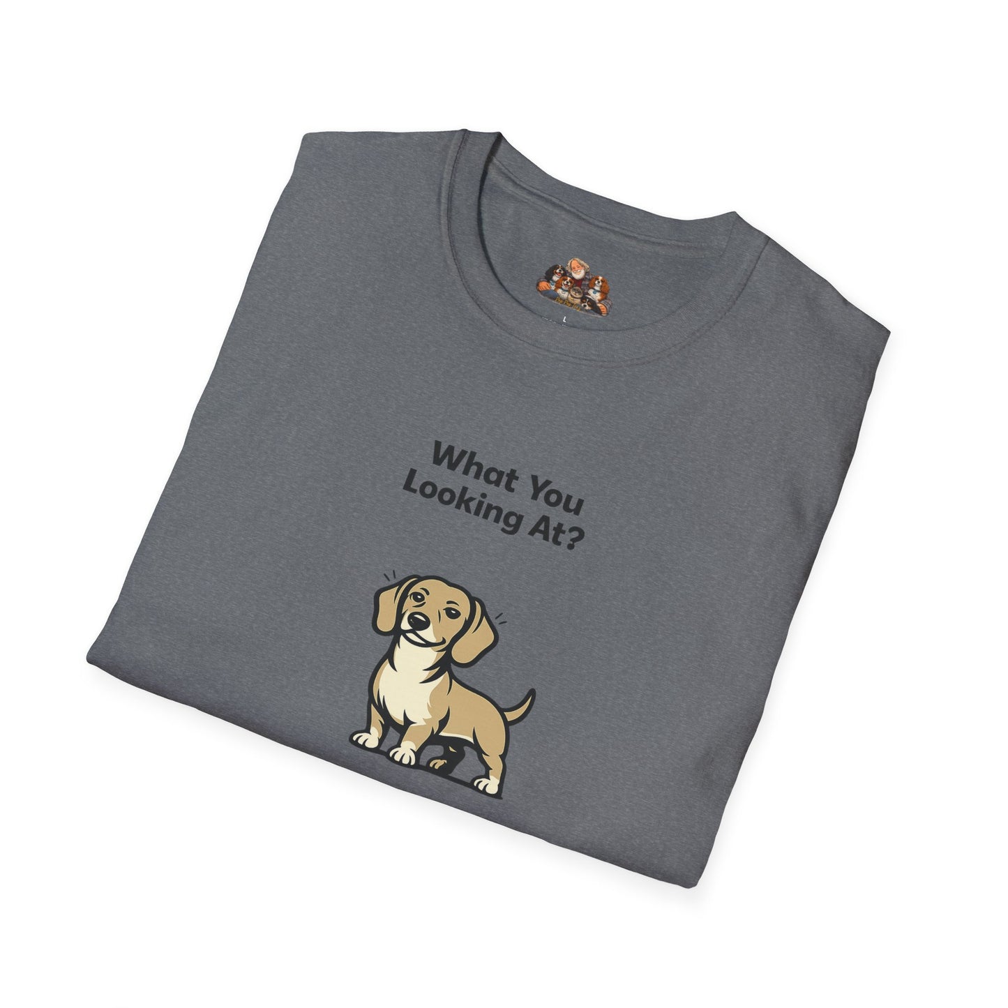 What You Looking At? —  Soft-Color Minimalist Family Collection For Adult Dog Lovers