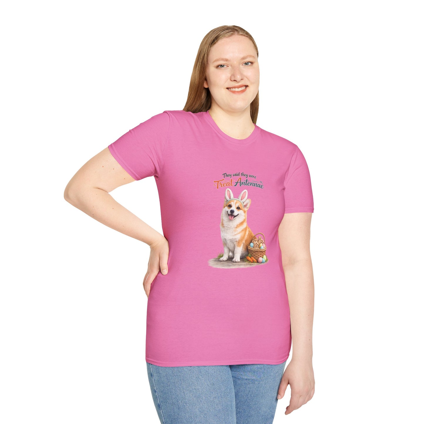 Corgi Treat Antenna™ – Easter Dog Lover Tee