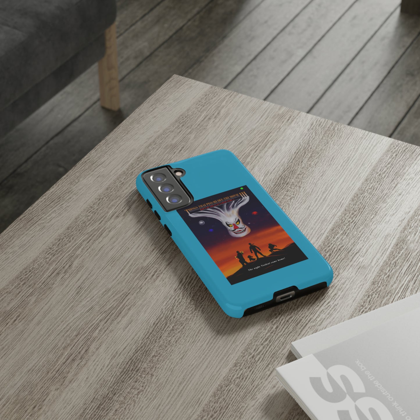 Dawn Of The Flat Earth: Part I Tough Phone Case (turquoise)