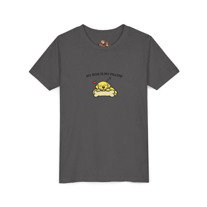 My Dog Is My Pillow -- Youth Dog Lover Tee