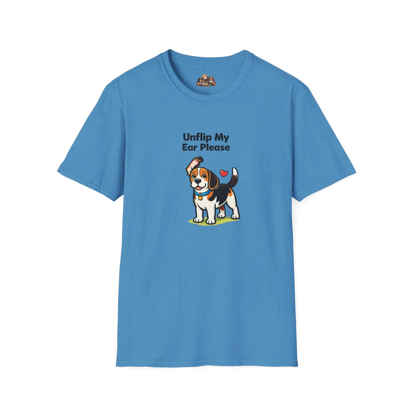 Unflip My Ear Please  — Soft-Color Minimalist Family Collection For Adult Dog Lovers