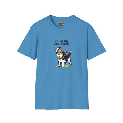 Unflip My Ear Please  — Soft-Color Minimalist Family Collection For Adult Dog Lovers