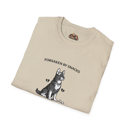 Forsaken By Snacks –– Black And White Minimalist Family Collection For Adult Dog Lovers