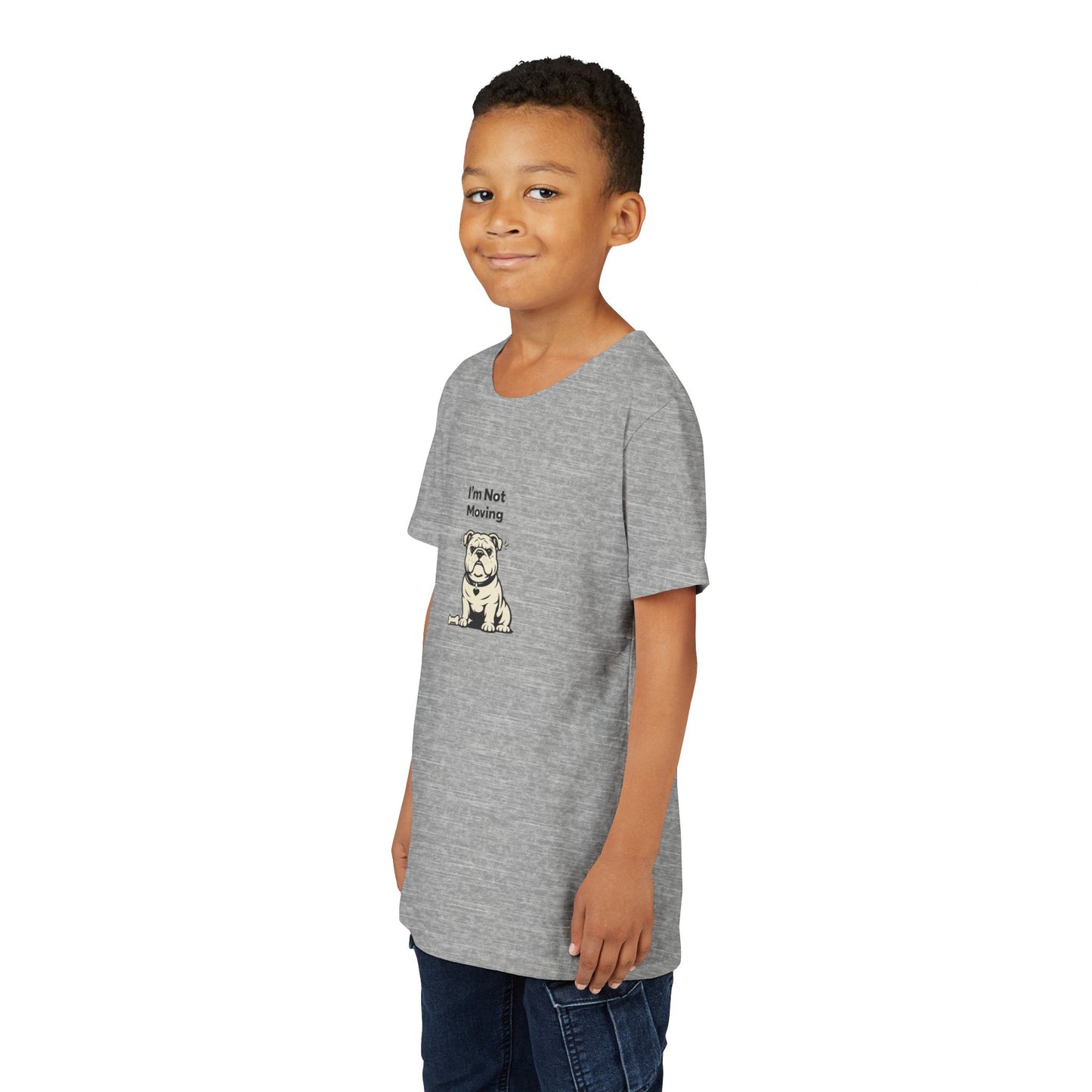 I'm Not Moving  -- Youth Dog Lover Tee