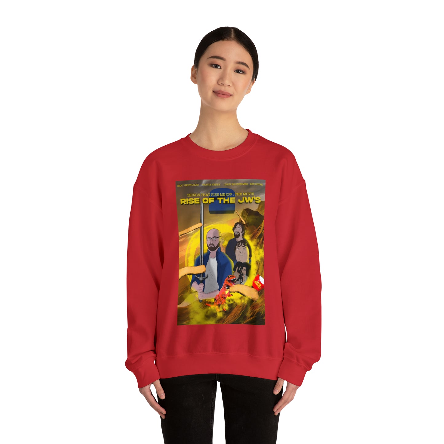 Rise of the JW's Unisex Heavy Blend™ Crewneck Sweatshirt