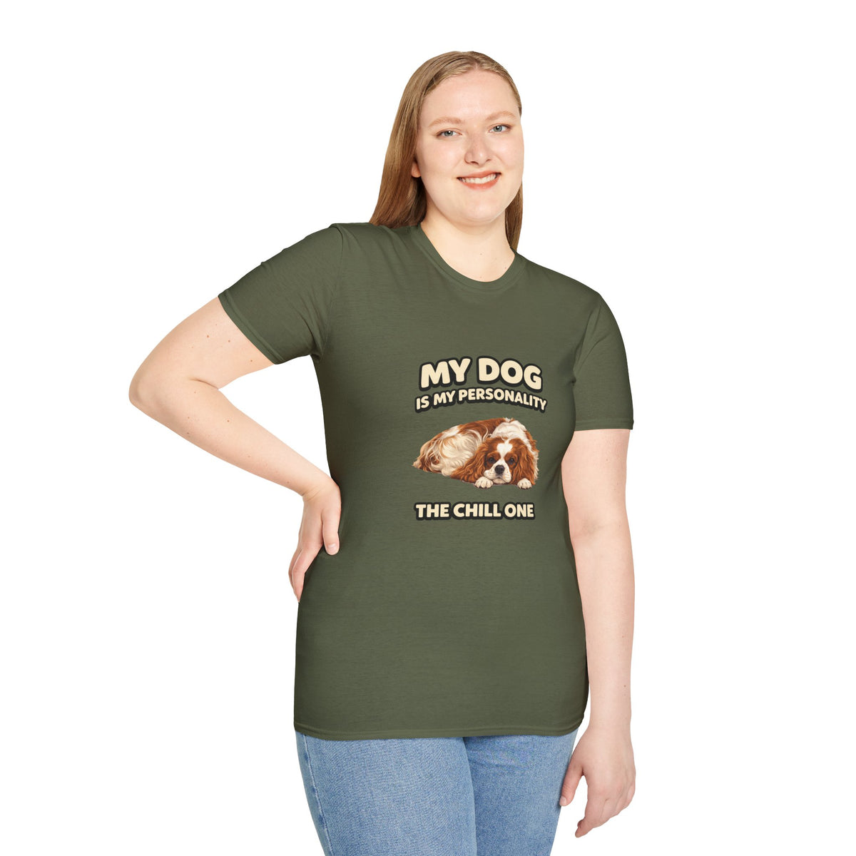 My Dog Is My Personality – "The Chill One" – Personalized Custom Dog Shirt