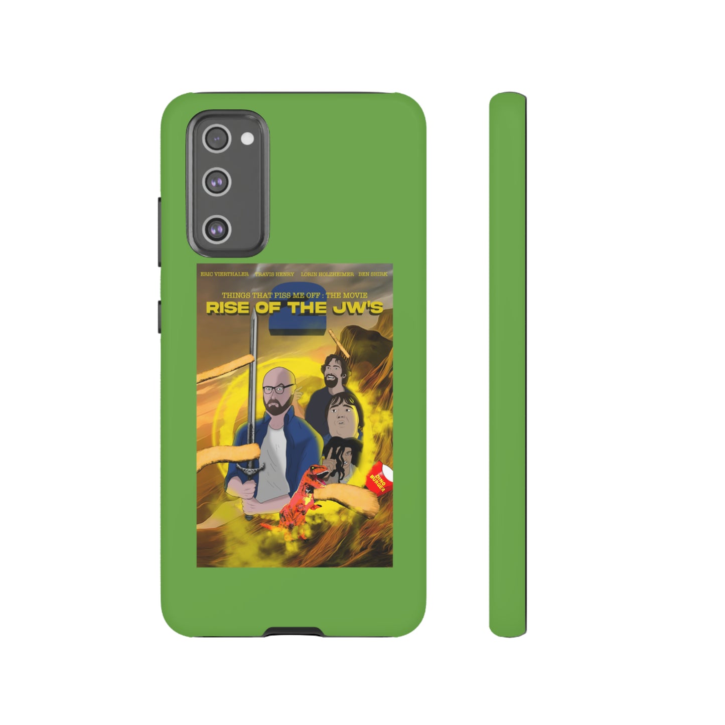 Rise Of The JW's Tough Phone Case (green)