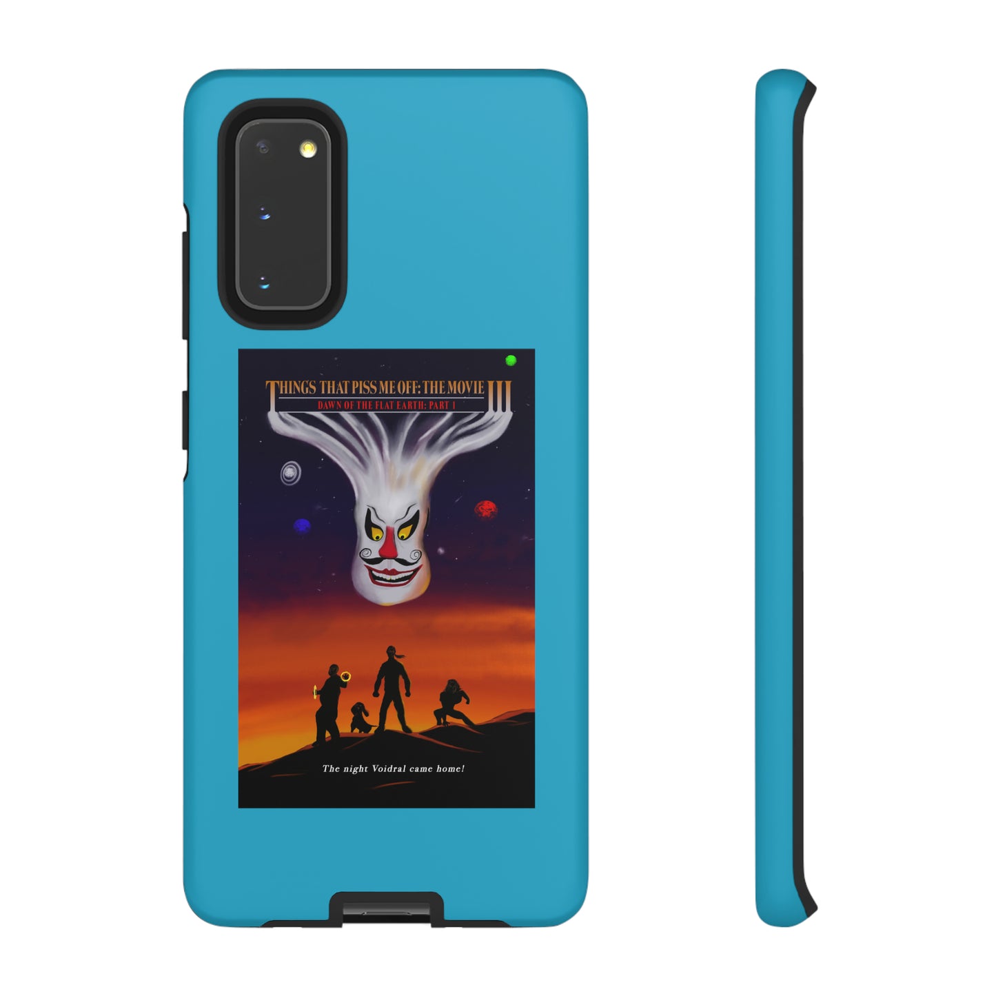 Dawn Of The Flat Earth: Part I Tough Phone Case (turquoise)