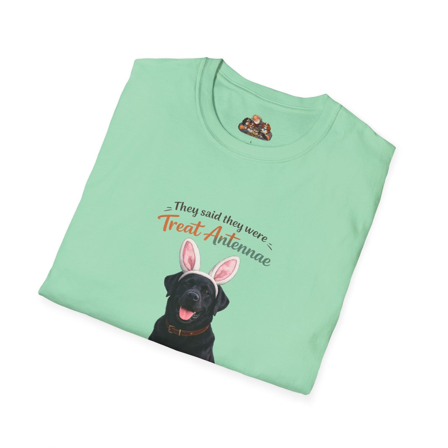 Black Lab Treat Antenna™ – Easter Black Lab Lover T-Shirt