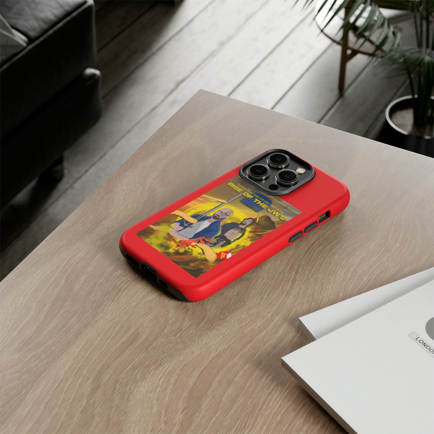 Rise Of The JW's Tough Phone Case (red)