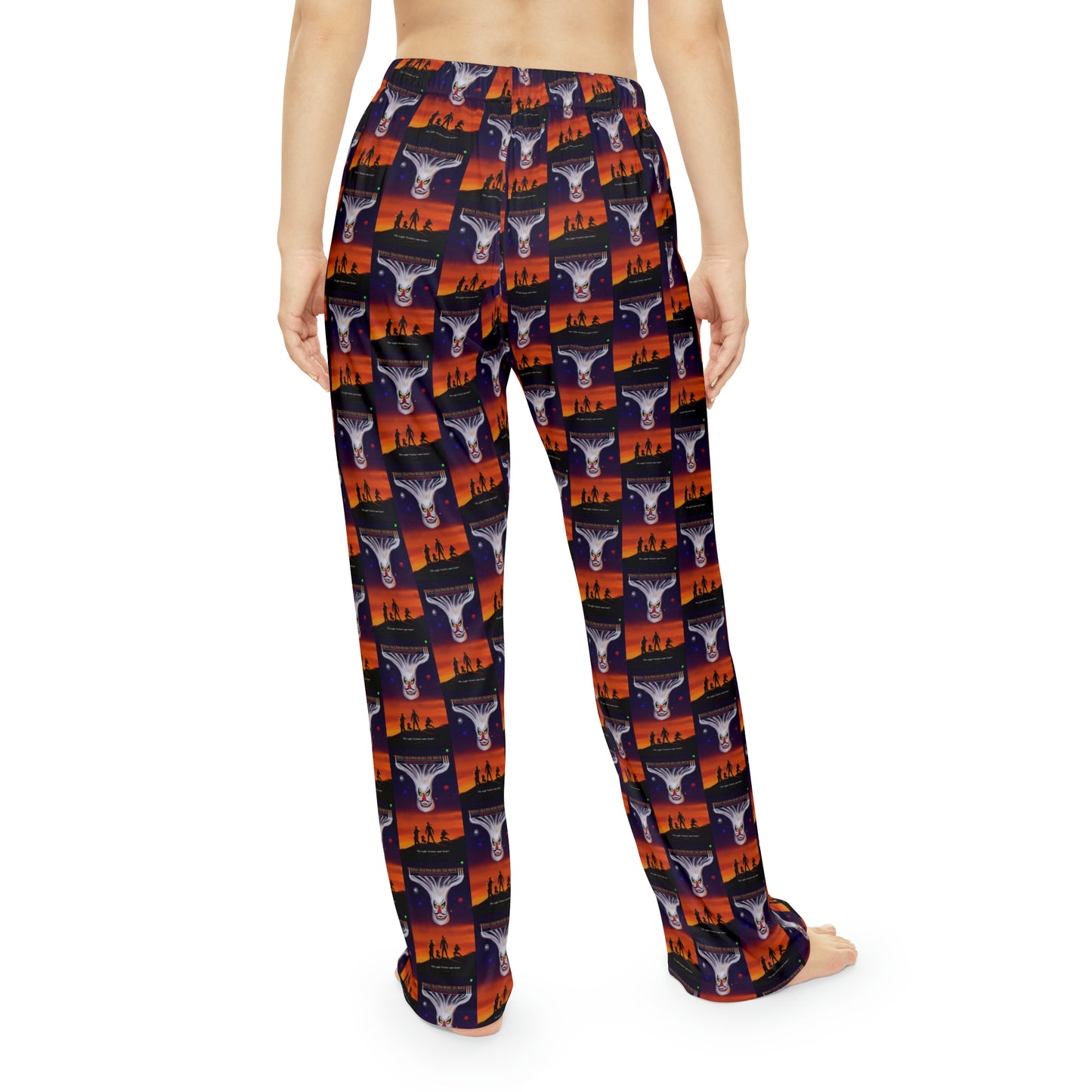 Dawn Of The Flat Earth: Part I Women's Pajama Pants (AOP)