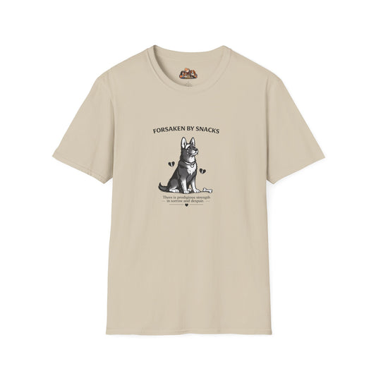 Forsaken By Snacks –– Black And White Minimalist Family Collection For Adult Dog Lovers