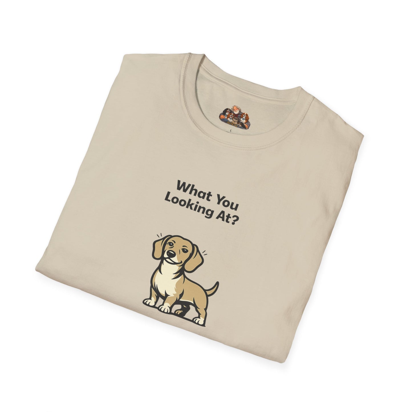 What You Looking At? —  Soft-Color Minimalist Family Collection For Adult Dog Lovers