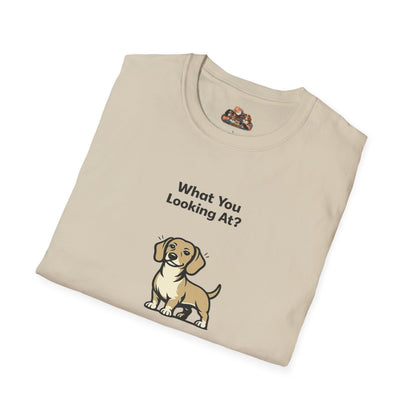 What You Looking At? —  Soft-Color Minimalist Family Collection For Adult Dog Lovers