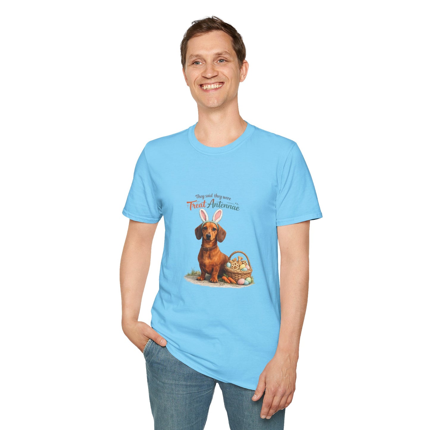 Dachshund Treat Antenna™ – Easter Dog Lover Tee