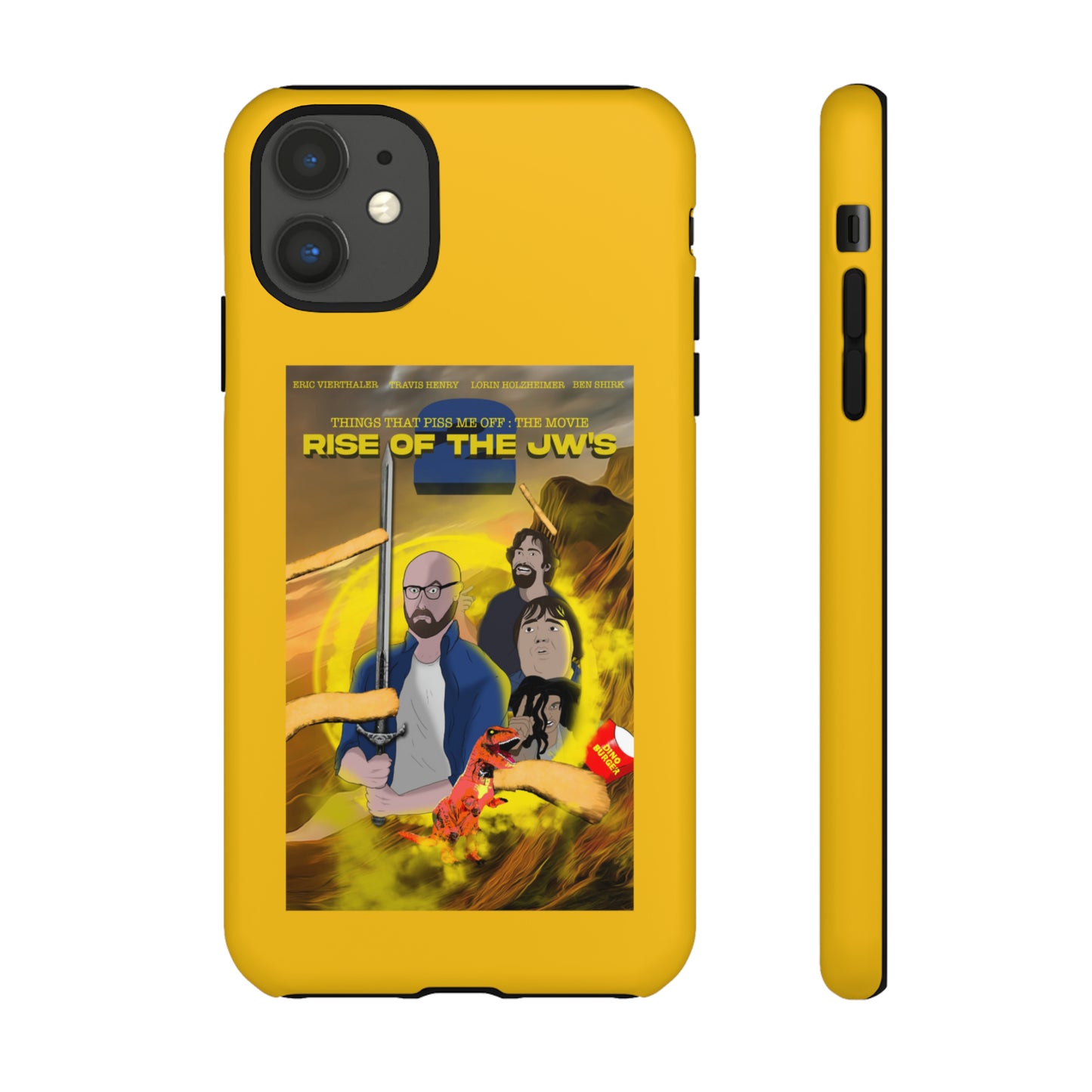 Rise Of The JW's Tough Phone  Case yellow)