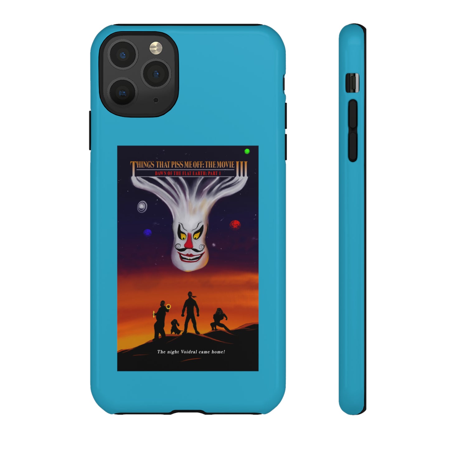 Dawn Of The Flat Earth: Part I Tough Phone Case (turquoise)