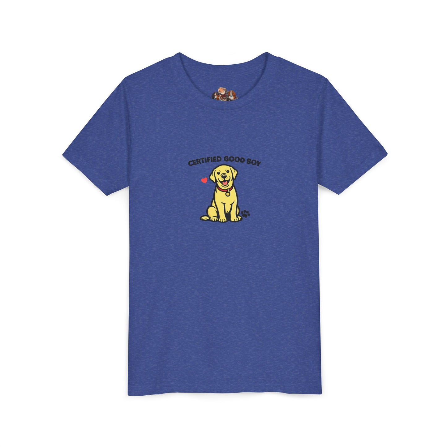 Certified Good Boy -- Youth Dog Lover Tee