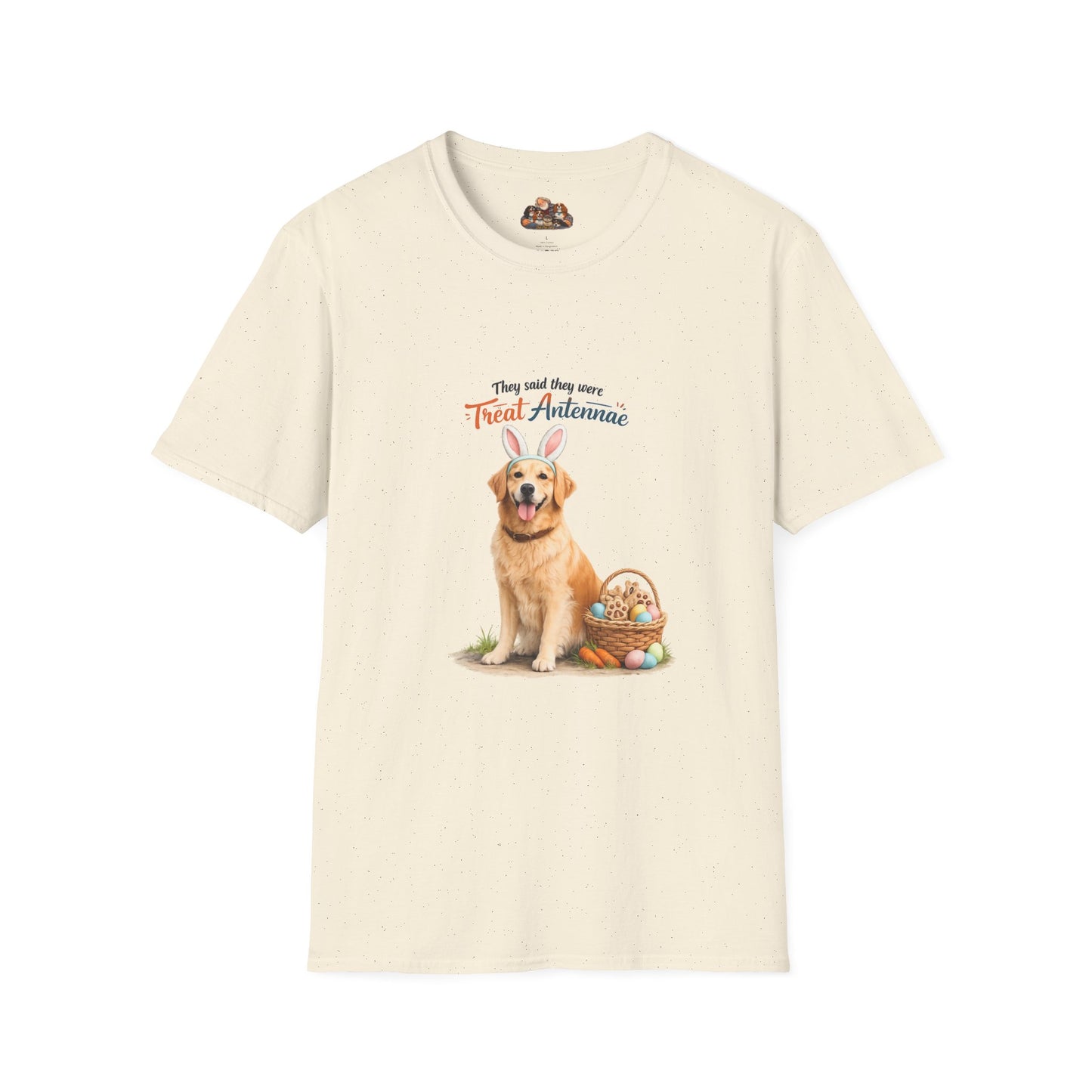 Golden Retriever Treat Antenna™ – Easter Dog Lover Tee