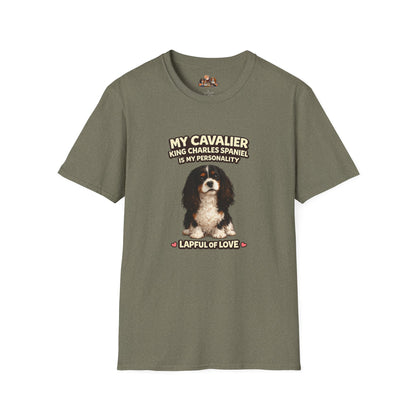 My Cavalier King Charles Spaniel Is My Personality -- Personalized Dog Breed T-Shirt