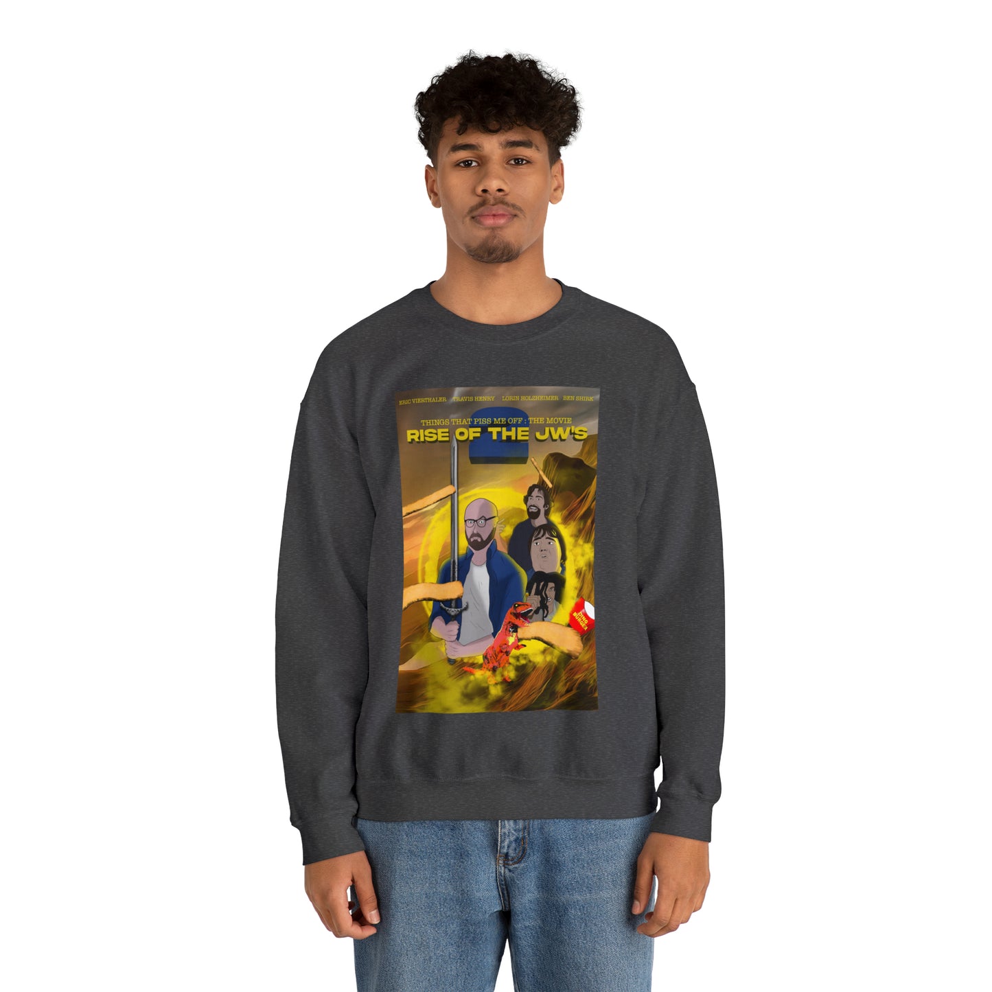 Rise of the JW's Unisex Heavy Blend™ Crewneck Sweatshirt