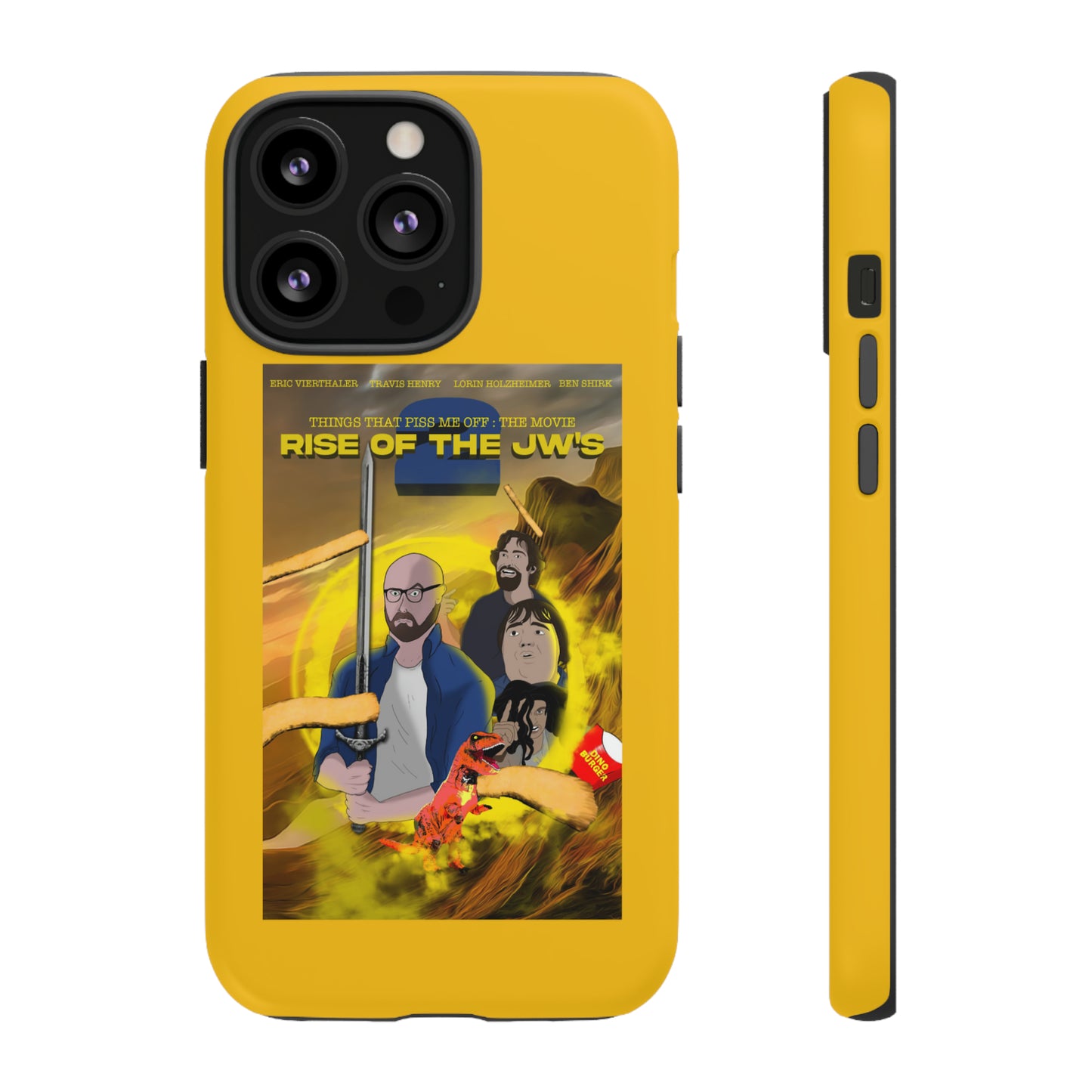 Rise Of The JW's Tough Phone  Case yellow)