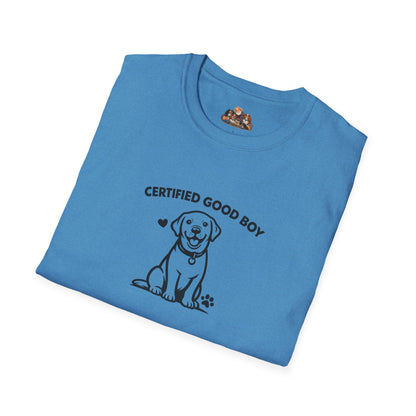 Certified Good Boy —  Black And White Minimalist Family Collection For Adult Dog Lovers
