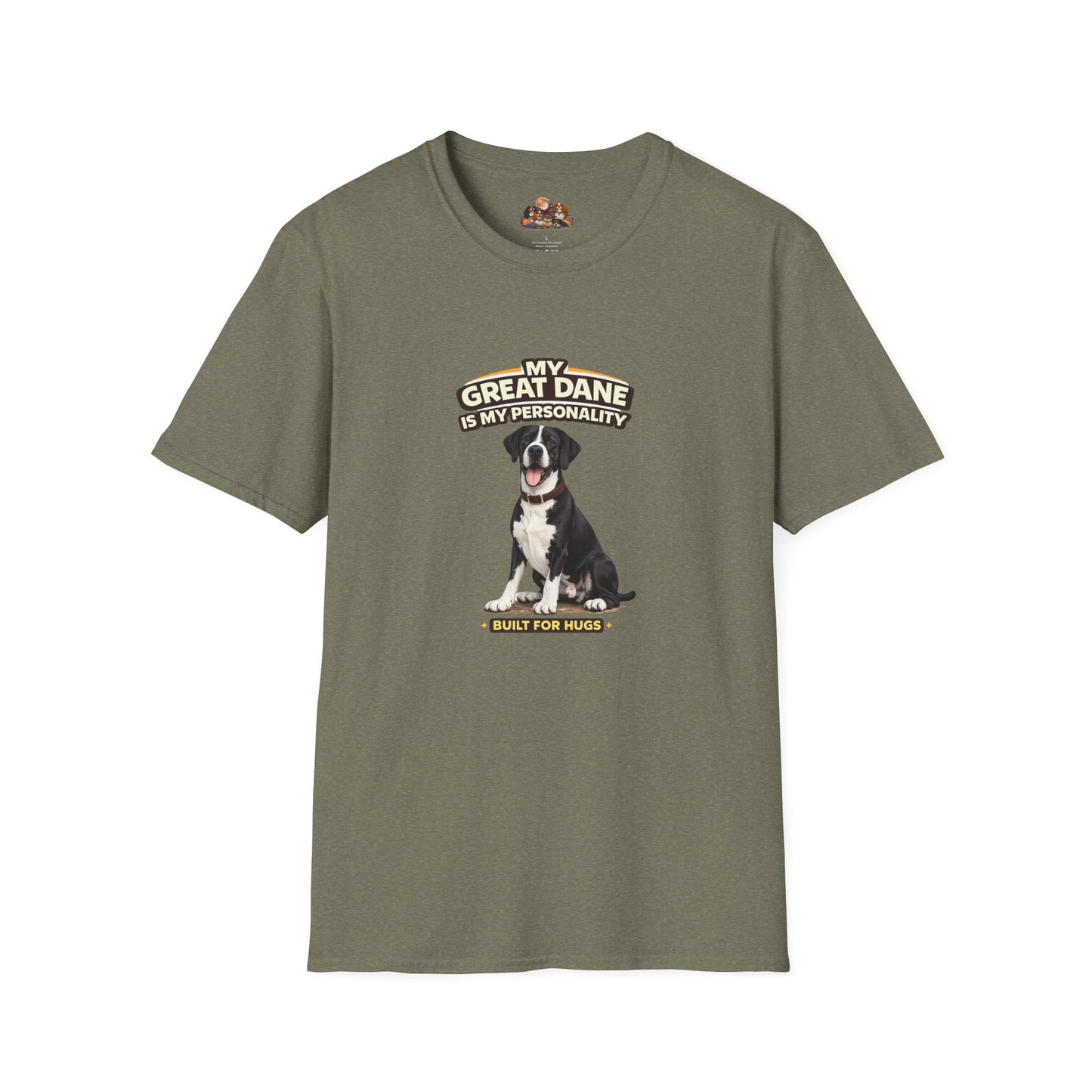 My Great Dane Is My Personality -- Personalized Dog Breed T-Shirt