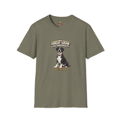 My Great Dane Is My Personality -- Personalized Dog Breed T-Shirt