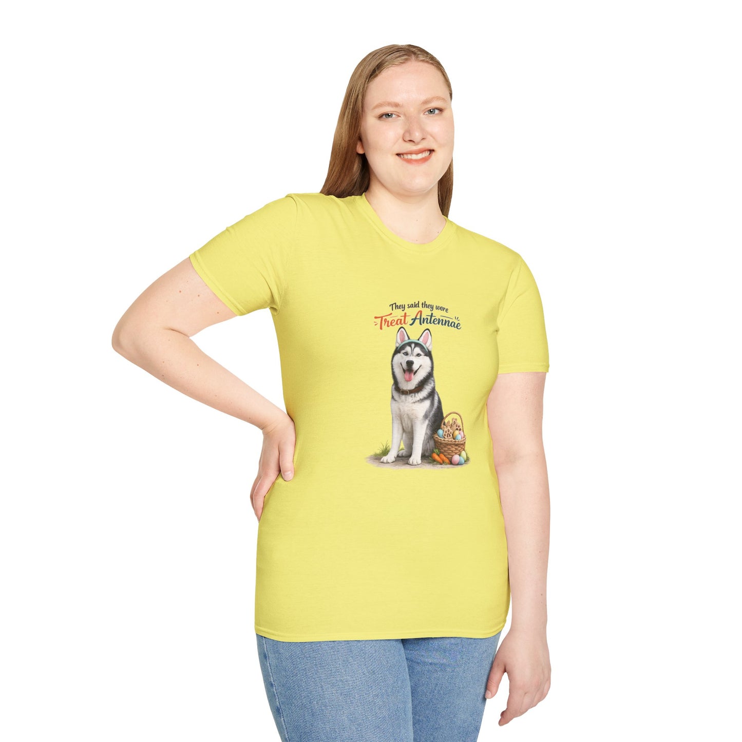 Husky Treat Antenna™ – Easter Dog Lover Tee