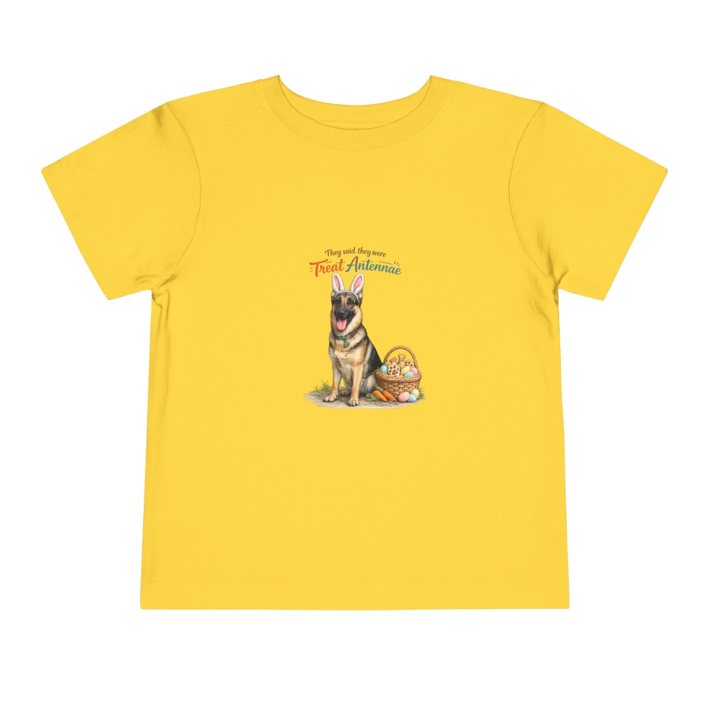 German Shepherd Treat Antennae™ -- Toddler Dog Lover Tee