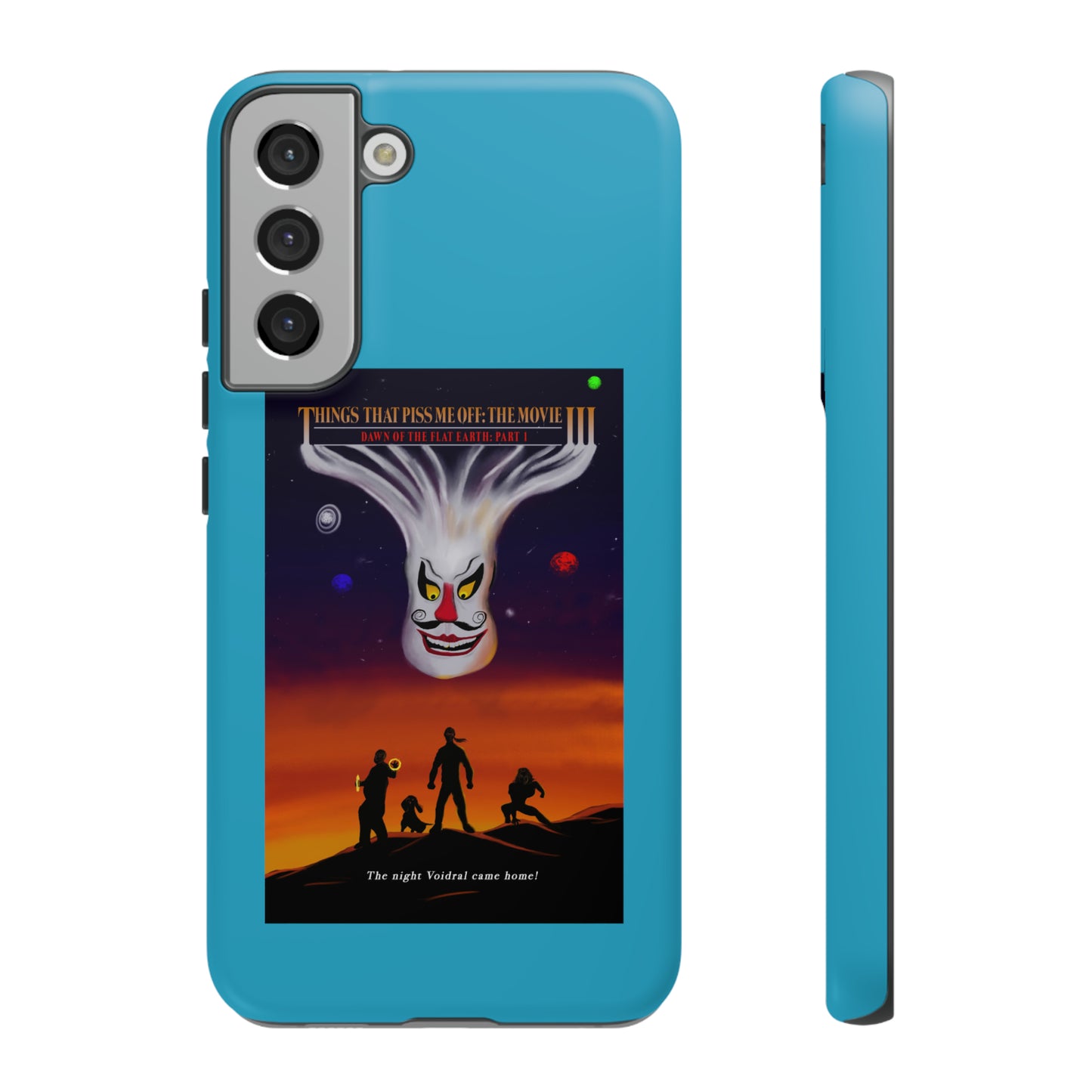 Dawn Of The Flat Earth: Part I Tough Phone Case (turquoise)