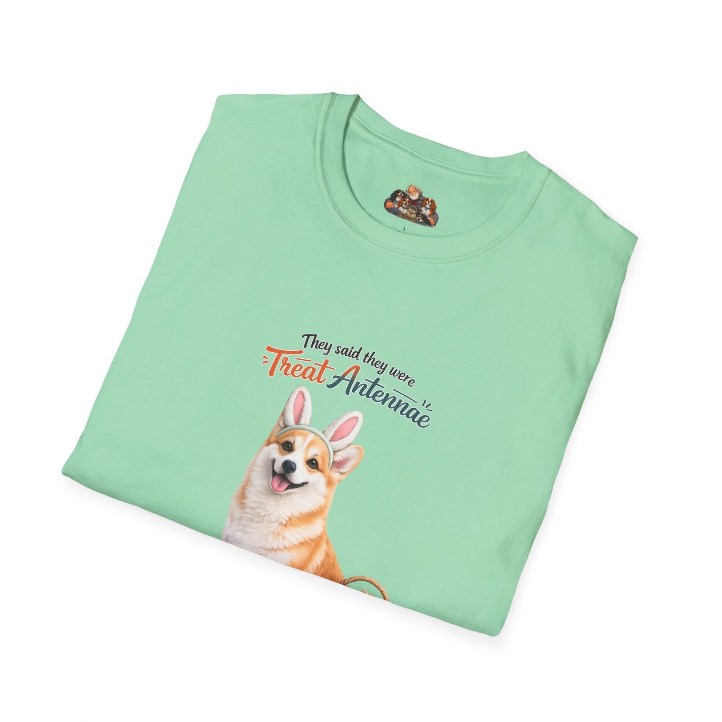 Corgi Treat Antenna™ – Easter Dog Lover Tee
