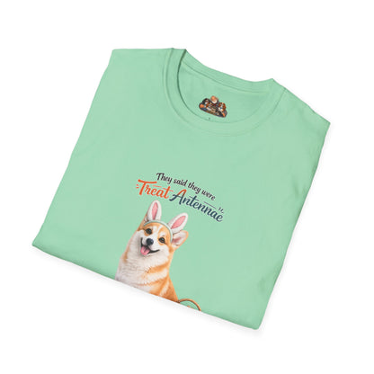 Corgi Treat Antenna™ – Easter Dog Lover Tee